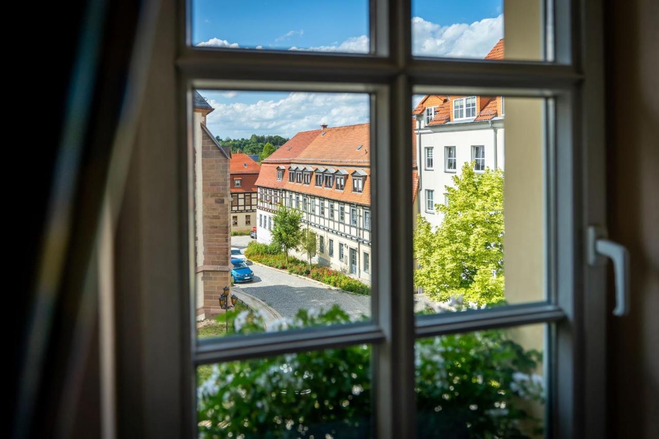 Hotel Reussischer Hof Schmölln Eksteriør billede