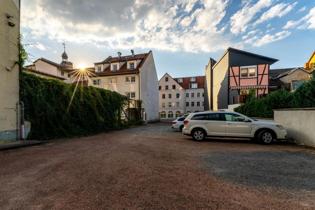 Hotel Reussischer Hof Schmölln Eksteriør billede
