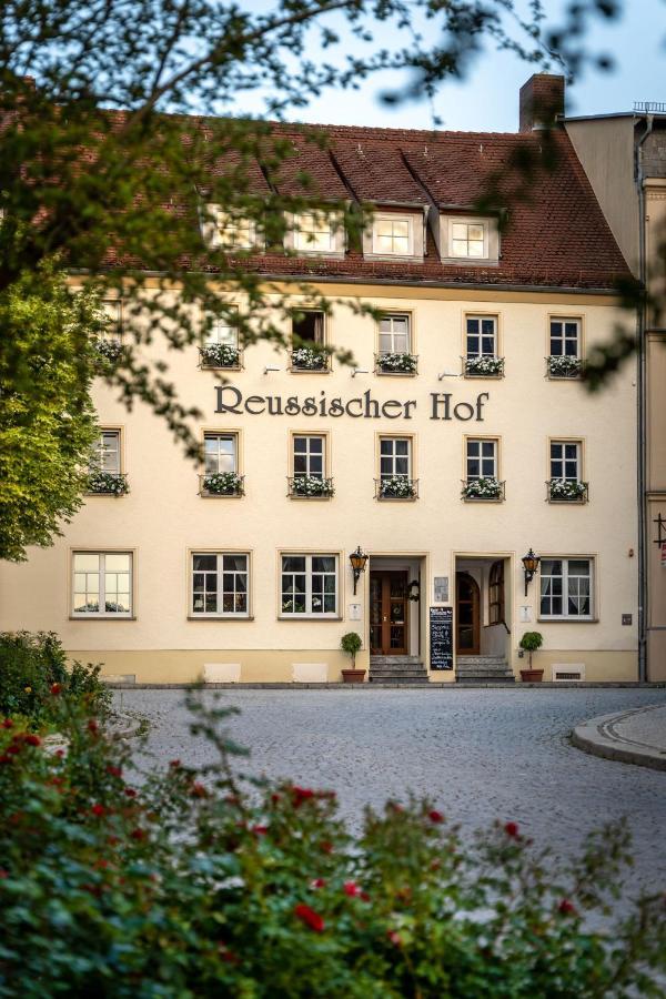 Hotel Reussischer Hof Schmölln Eksteriør billede