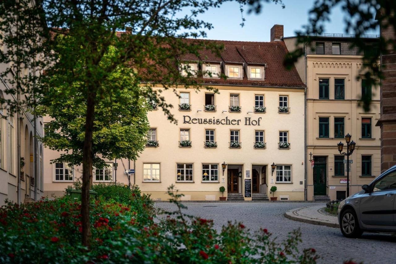Hotel Reussischer Hof Schmölln Eksteriør billede