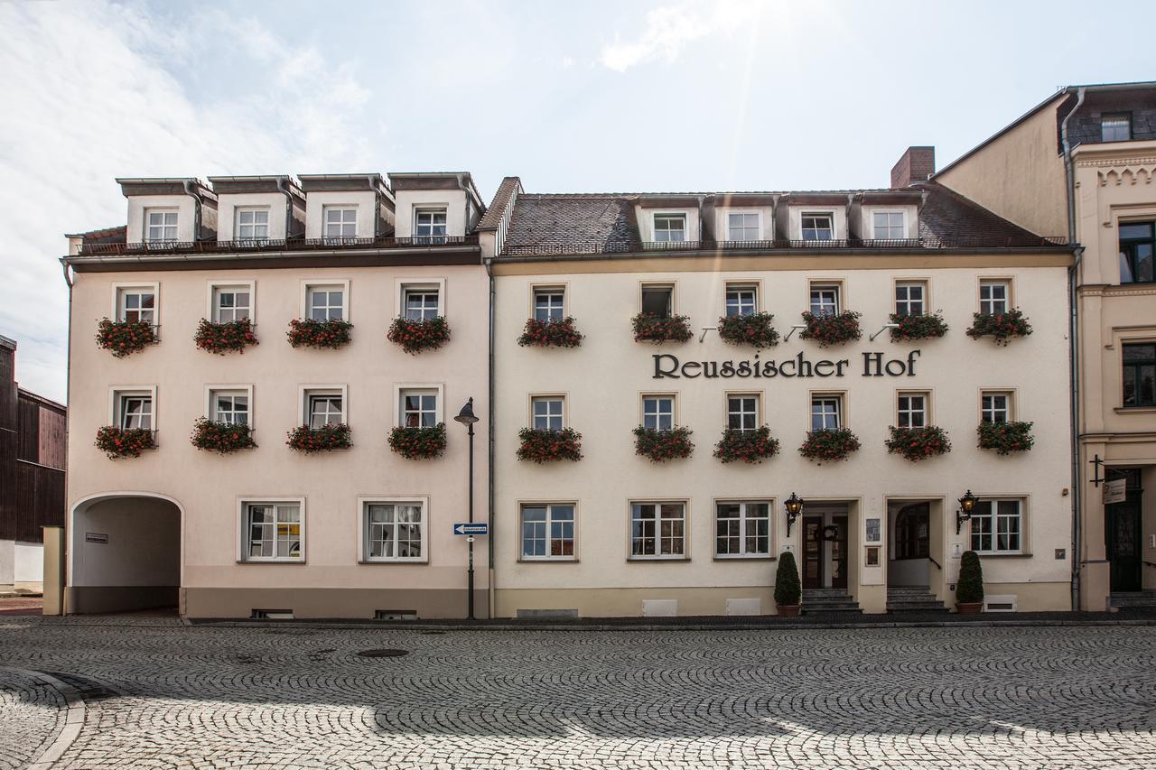 Hotel Reussischer Hof Schmölln Eksteriør billede