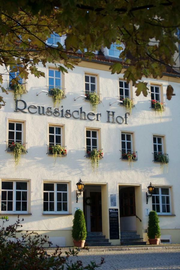 Hotel Reussischer Hof Schmölln Eksteriør billede