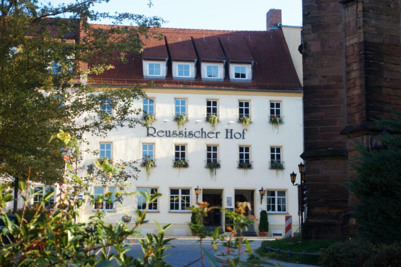 Hotel Reussischer Hof Schmölln Eksteriør billede