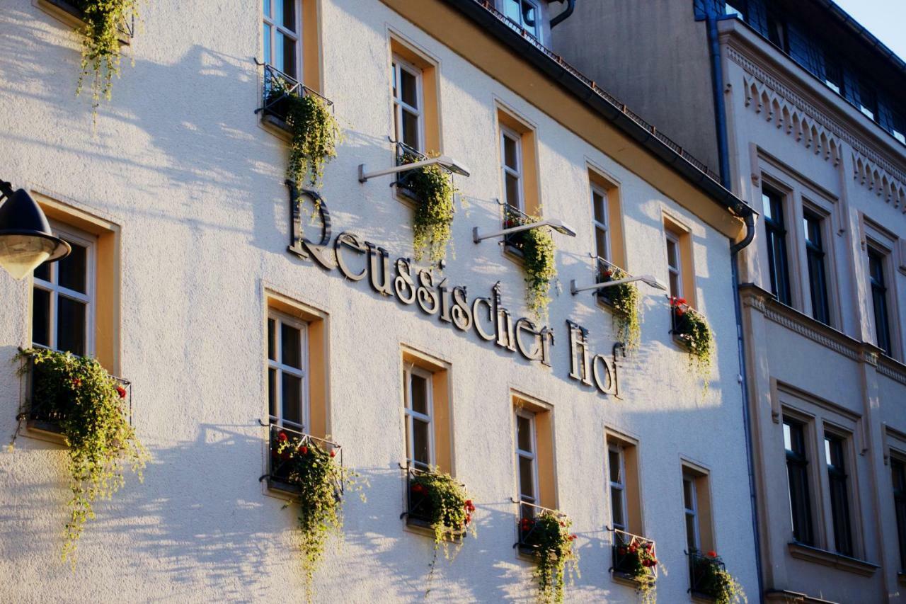 Hotel Reussischer Hof Schmölln Eksteriør billede