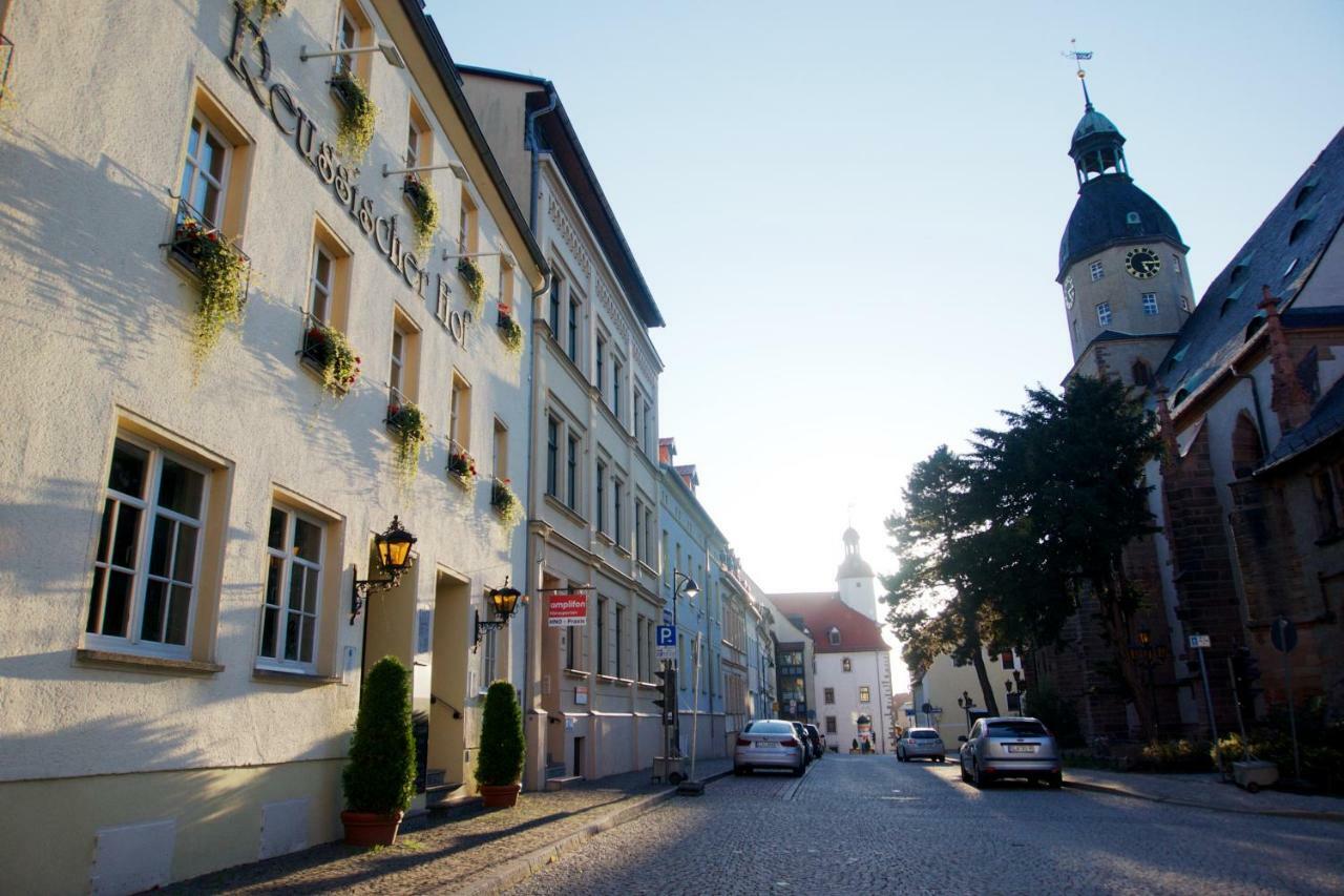 Hotel Reussischer Hof Schmölln Eksteriør billede